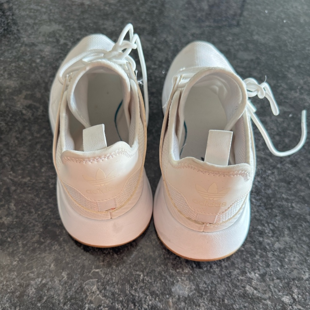 WORN ONE TIME - Adidas White Sneaker - Men’s 10.5 - Picture 4 of 7